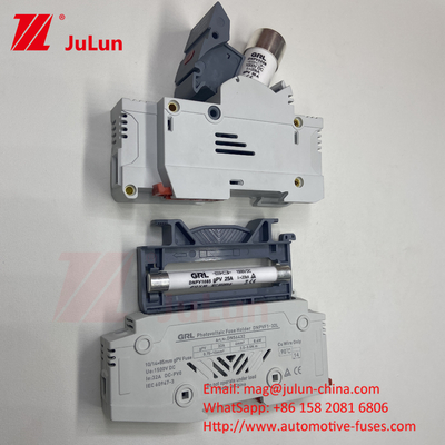 10*38mm gPV 1000VDC 32A FUSE Din Guida tenitore di fusibile per un'installazione facile e sicura