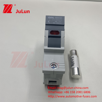 SeanRo Solar PV Din Rail Fuse Holder per Fuse Link 10*38mm 1000V 15amp Dc Fuse 25A