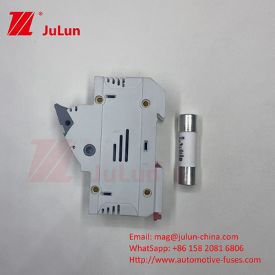 SeanRo Solar PV Din Rail Fuse Holder per Fuse Link 10*38mm 1000V 15amp Dc Fuse 25A