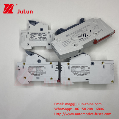 Fuse 1500vdc 20a DNPVF1-32L Sistema solare Pv Fuse 1500vdc Fast Blow Ceramica DIN Rail Moun 10x85MM Fuse termico 1500V