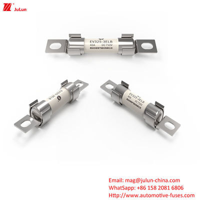 Bolt Screw Silver Coated Fuse Tensione nominale DC750V 40A Caratteristiche di fusione media