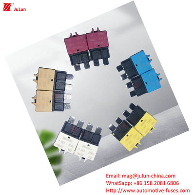 30A-500A Auto Fuse Holder Nylon Plastic Copper Bolt Fuse Manual Reset Switch