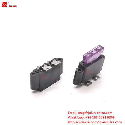 32V tensione nominale contatto di rame interruttore di circuito di ripristino automatico 30A-500A porta fusibili auto plastica di nylon
