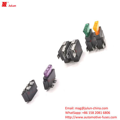 Ricambi elettrici per l'industria automobilistica Bipolari 32V 30A-500A Portatore di fusibili per automobili in rame
