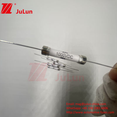 ASTM HV620 2A 1000VDC 6x30mm Servo motor Fusibili a tubo ceramici ad azione rapida