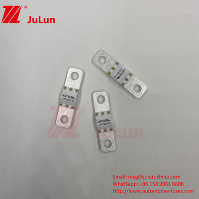 ASTM A121601-80A 125VDC EV Fast Charger / Veicolo elettrico Fast Charging Medium Fusing Bolt Screw Terminal Fuse