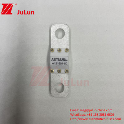 ASTM A121601-80A 125VDC EV Fast Charger / Veicolo elettrico Fast Charging Medium Fusing Bolt Screw Terminal Fuse