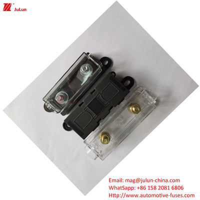 32V DIN Traccia tenitore di fusibile 30A-500A UE UL Standard rame contatto Plastica alloggiamento bullone tenitore di fusibile
