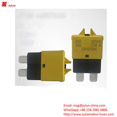 Interruttore di riavvio manuale della macchina Yacht Interruttore di riavvio manuale del circuito UE UL Rated 32V Copper Fuse Holder
