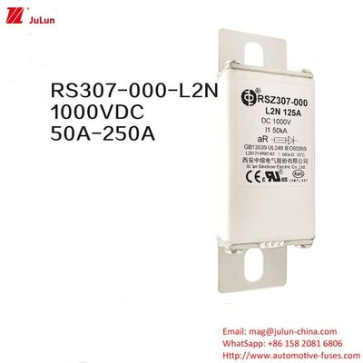 100A Bolt On Ev Dc caricabatterie veloci / carica rapida del veicolo elettrico RSZ307-000-L2N fusibile