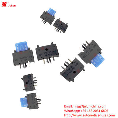 Portatore di fusibile per auto in plastica / nylon da 32 V per corrente da 30A a 100A