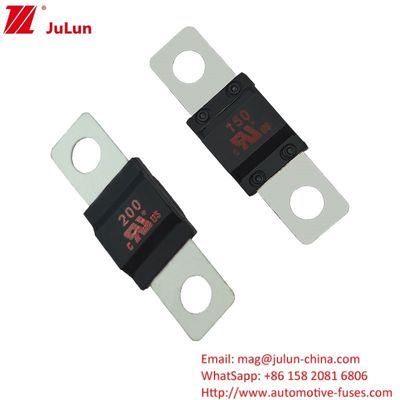 20A-300A Fusibili per motori per sistemi di alimentazione elettrica con piccole spine a forchetta Leghe di nickel argento