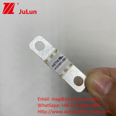 A121601-250A A121601-200A ASTM Copper Automotive Blade Fuse per batterie di accumulo di energia per veicoli elettrici ad alta corrente