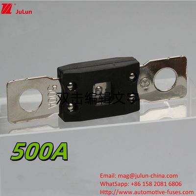 Fusibili di protezione per veicoli elettrici 500A per sistemi 32V/48V/72V con vite M8