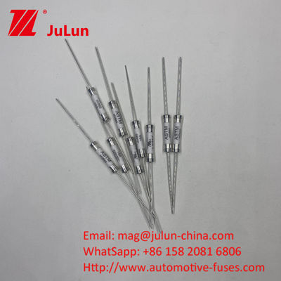 HV660 20A 500VDC ASTM 30KA Fusibili ad azione ceramica 10A-30A 500VDC Installazione a fori PCB Fusibili per automobili