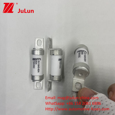 80A 700VDC M6 10kA Fuse di capacità di rottura per la ricarica di auto elettriche a corrente continua