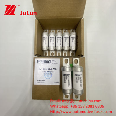 EV1845 700VDC 10A 10KA DC Bolt Fuse per la ricarica delle auto elettriche ASTM