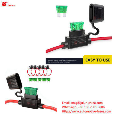 Portante di fusibile per auto in plastica da 50 ampere 32 volt
