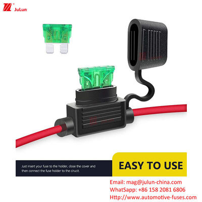Portante di fusibile per auto in plastica da 50 ampere 32 volt