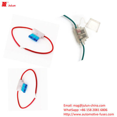 ANS / MIDI Premium Automotive Fuse Holder Plastic / Nylon Housing Single Pole Parts Automotive Alta affidabilità