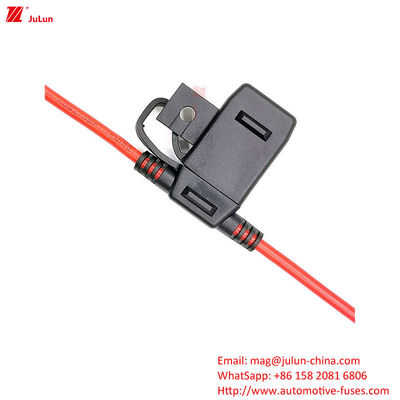 Possessore di fusibile per veicoli elettrici ad alta stabilità 32V 25A-100A polimero ignifuge in PVC