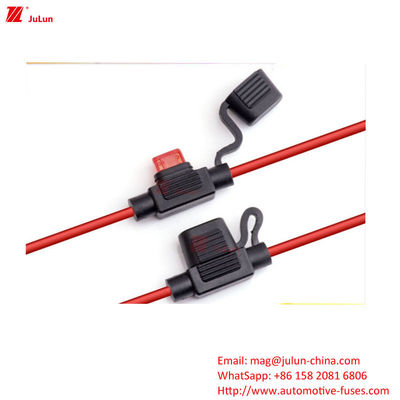Eu UL Standard Ricambi per autoveicoli Porta fusibili/scatola di plastica/materiale di alloggiamento in nylon Voltaggio nominale 32V Applicazioni per autoveicoli/veicoli elettrici/camion