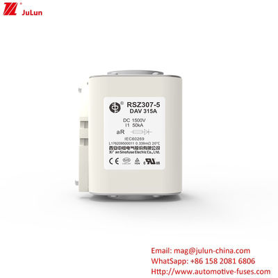 RSZ307-5-DAV 315A Adapter per caricabatterie Ev Compatibile per fusibile di energia 450A-1800A 1500VDC