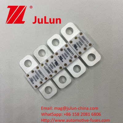 A202001-500A 150VDC Fusibili per automobili in ceramica 100A 150A 200A 250A 300A 350A Torsione stretta raccomandata 11-13N·m Per la modalità di installazione M8