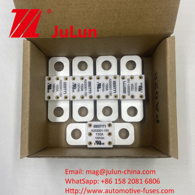 A202001-300A Fusibili per autoveicoli in ceramica ASTM per tensione 150VDC e distanza di apertura di 39 mm