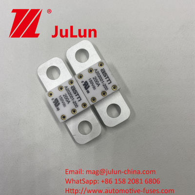 A202001-500A 125VDC ASTM Installazione senza sforzo Fusibili per auto in ceramica Voltaggio 150VDC Per l'installazione M8