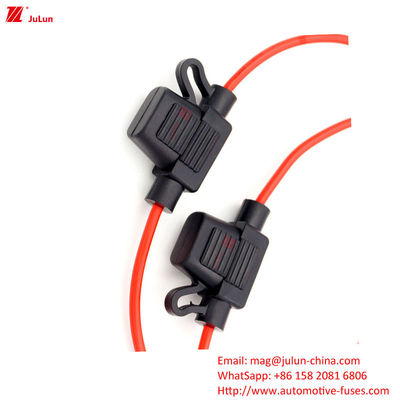 Plastico / Shell di Nylon 32V 58V 80V 50 Amp Automotive Fuse Holder