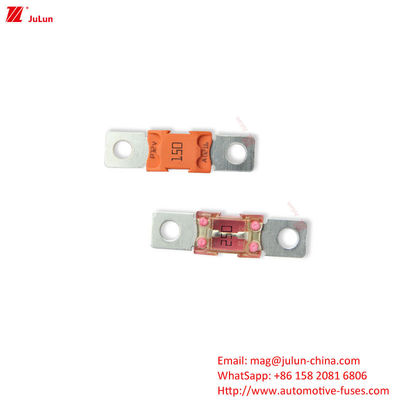 LittelFuse Corrente nominale / tensione Fusibili BF2 bullone sui fusibili all'interno di un alloggiamento visibile trasparente per una facile rilevazione