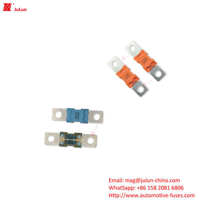LittelFuse Corrente nominale / tensione Fusibili BF2 bullone sui fusibili all'interno di un alloggiamento visibile trasparente per una facile rilevazione
