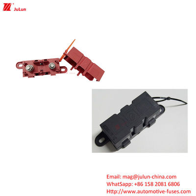 ANM ANL Portatore di fusibile per auto in rosso nero per auto grandi/medie/piccole che utilizzano materiali resistenti alla temperatura