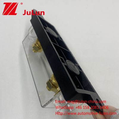 Difesa contro la polvere ADL FUSE HOLDER BLACK BACKGROUND Bolt corrente nominale/ per colonna 20A 30A 80A 100A 200A 300A 400A 500A