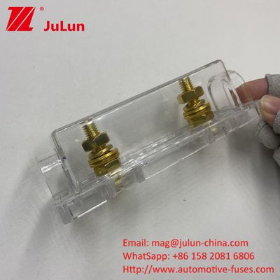 Trasparente oro ANL Car Audio Screw Bolt Holder