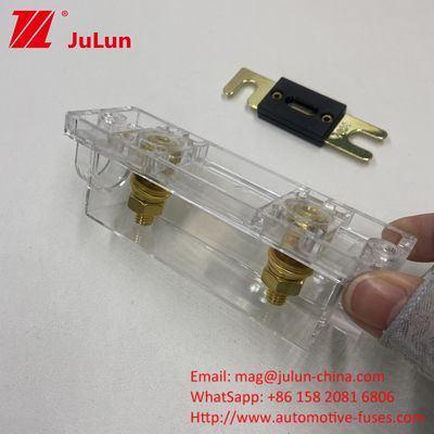 Trasparente oro ANL Car Audio Screw Bolt Holder