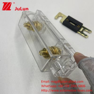 Anl Car Fuse Holder Corrente nominale di accoppiamento bullone 400A Navi