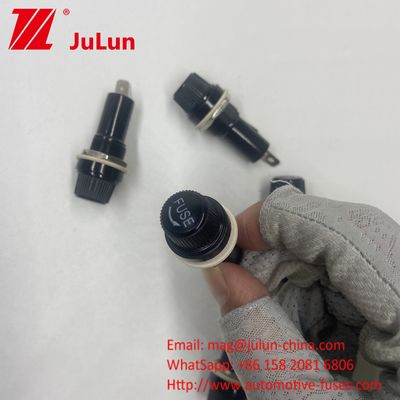 Tipo di saldatura Montaggio del pannello scatola elettronica tenitore di fusibile automatico per fusibile di vetro fusibile a microonde