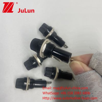 Tipo di manopola Car Fuse Holder Tube Socket per 6 * 30mm Assistenza pannello di montaggio