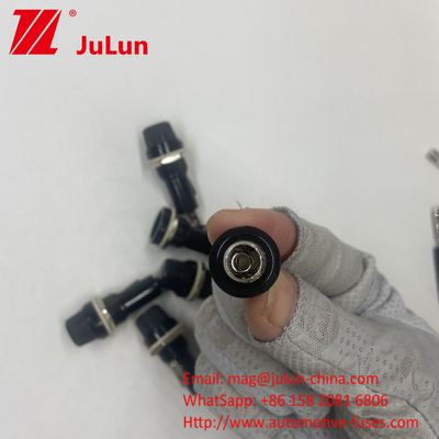 6x30 6x32mm pannello montato porta fusibile auto baionetta tipo 10A 20A 250V PCB Fuse Blocco Base