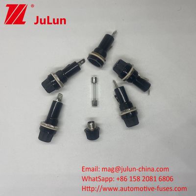 6x30 6x32mm pannello montato porta fusibile auto baionetta tipo 10A 20A 250V PCB Fuse Blocco Base