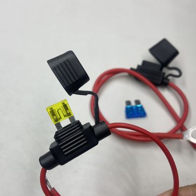 50A 15A 30A 60A Sistemi di alimentazione per auto Portatore di fusibile per auto Applicabile a fusibile MIDI e progettato per materiale in ottone in lega di zinco ABS
