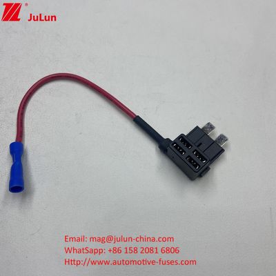 F3a 5a 10a 15a fusibile tocca da 16awg auto aggiungi un adattatore fusibile a lama acu circuit con supporto per fusibili per camion per auto