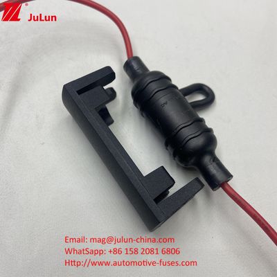 10*38mm Fusibili cilindrici impermeabili IP68 Inline Fuse Holder Cover con filo UL per