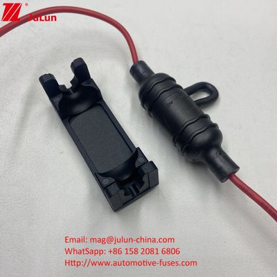 10x38mm 5x20mm 6x30mm Porta fusibile in linea impermeabile all'aria aperta impermeabile alla polvere PA66 Alloggiamento per illuminazione da palcoscenico a luci di strada