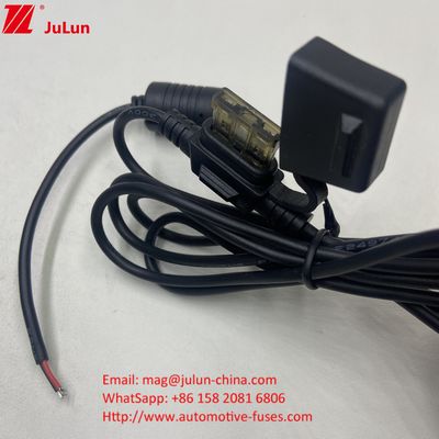 100A 12V 32V MAXI Blade Fuse 6 AWG 8AWG 10AWG 1015 600V Auto Maxi Protezione idraulica del fusibile Coperchio del fusibile in linea dell'automobile