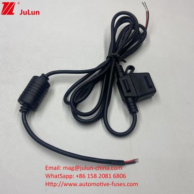 100A 12V 32V MAXI Blade Fuse 6 AWG 8AWG 10AWG 1015 600V Auto Maxi Protezione idraulica del fusibile Coperchio del fusibile in linea dell'automobile