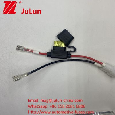 20A Portatore di fusibile per terminale della batteria di alimentazione con connettore SAE a femmina Spade Pigtail