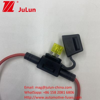 12V Automotive ATC Car Blade Fuse HolderTap In Line Mini Fuse Holder con filo di 10 calibri